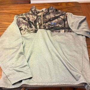 Under Armour Gray and Camouflage Performance Jacket